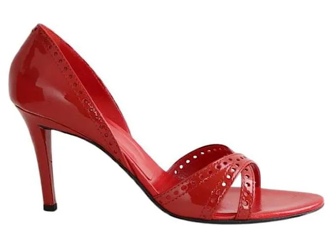 Roger Vivier Tacchi in pelle verniciata Rosso