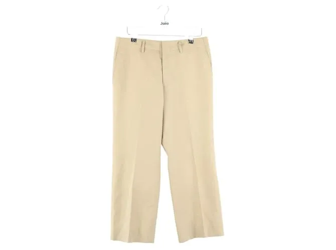 Comme Des Garcons Pantaloni corti in lana Beige