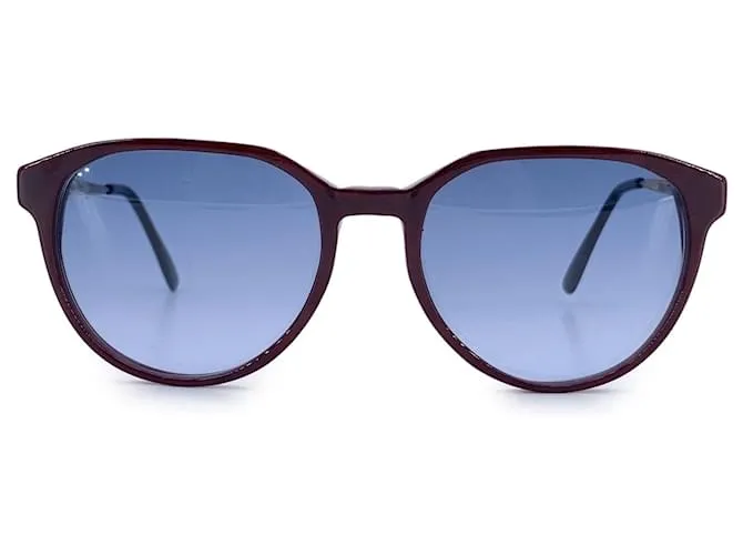 Yves Saint Laurent Occhiali da sole vintage Borgogna PERSEPHONE 54/17 130mm Bordò