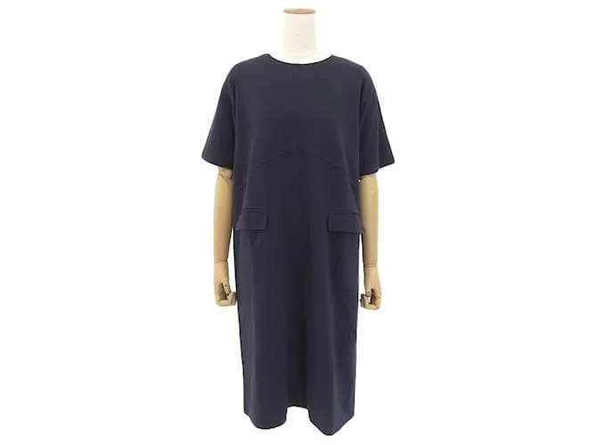 Abito in misto cotone Paul Smith blu navy 38