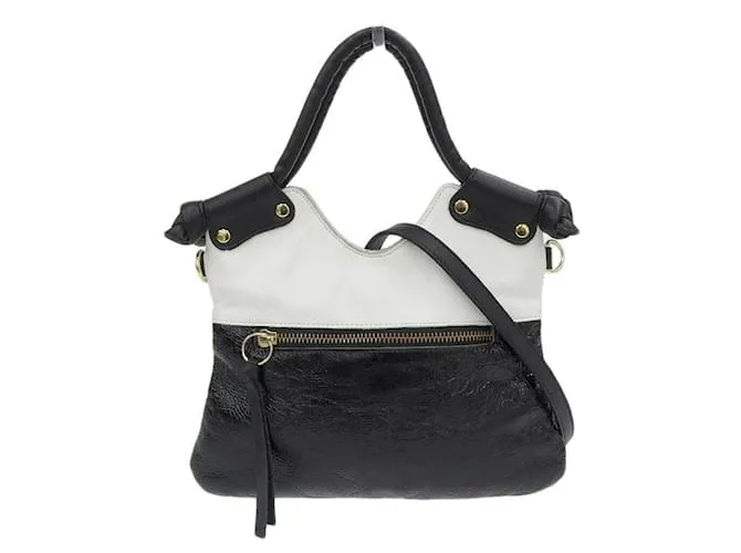 Autre Marque Borsa a mano 2WAY in pelle Pietro Alessandro Nero