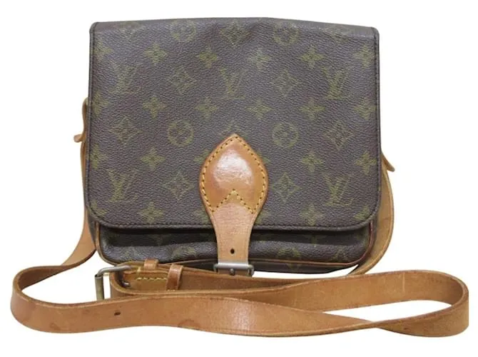 Borsa a Spalla Monogram Cultusiere di Louis Vuitton Marrone