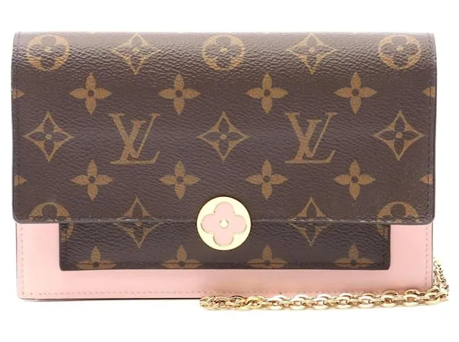 Borsa a Spalla Monogram Chain Louis Vuitton Marrone