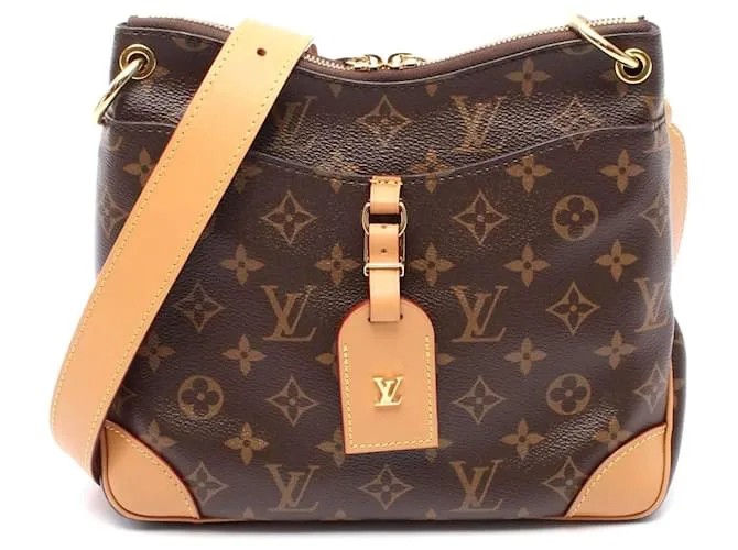Borsa a Spalla Louis Vuitton Odeon NM PM Marrone