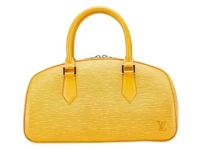 Borsa a mano Jasmin Epi Louis Vuitton Giallo