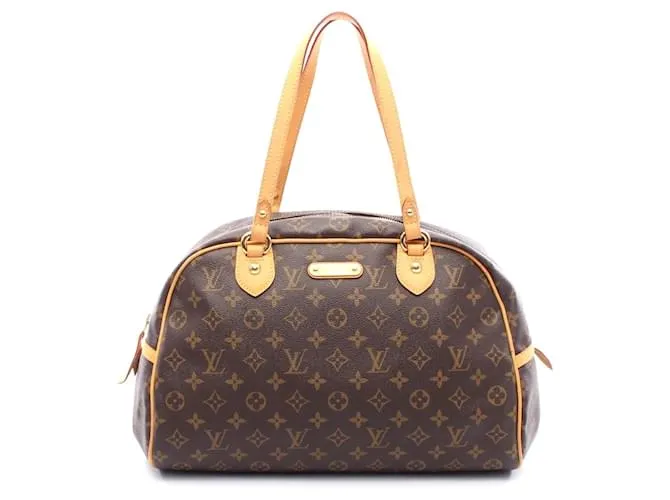 Borsa a Spalla Monogram Montorgueil GM di Louis Vuitton Marrone