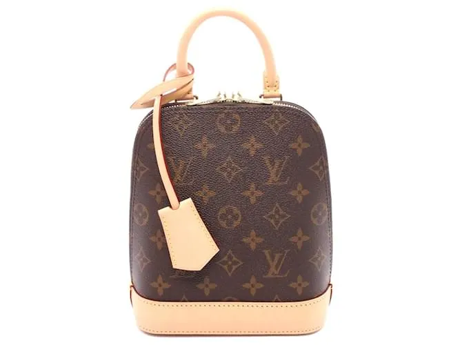 Zaino Alma Monogramma Marrone Louis Vuitton