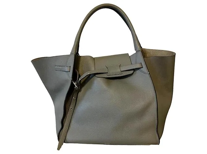 Borsa Big Bag Media Grigia Céline Grigio