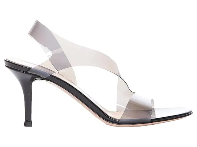 Sandali Metropolis 70 di Gianvito Rossi Nero