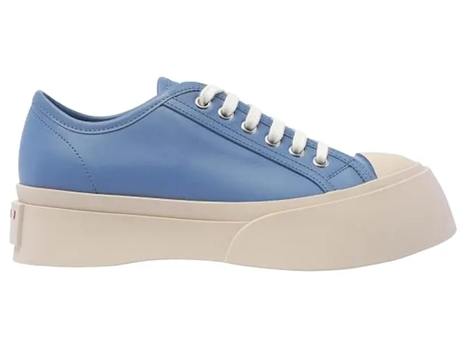 Sneakers in pelle Marni Pablo Blu