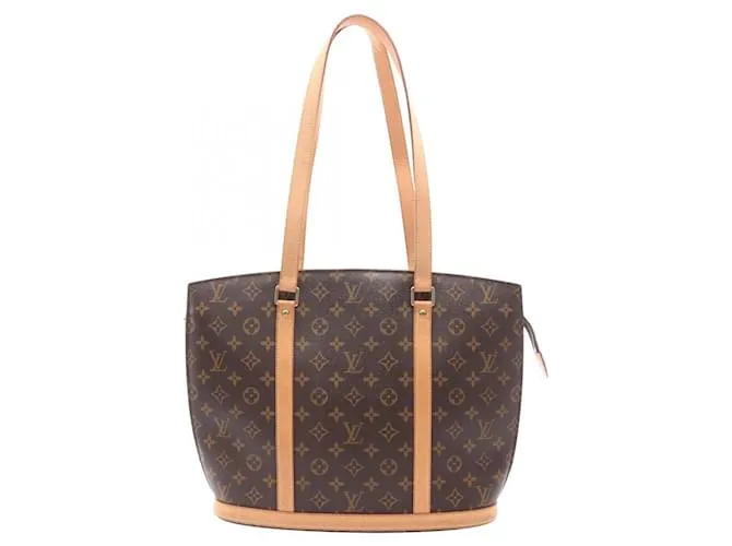Borsa a Spalla Monogram Babylon di Louis Vuitton Metallico Bronzo