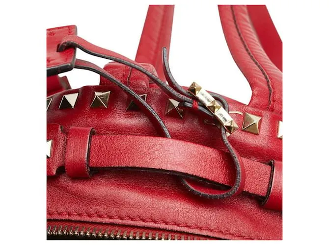 Valentino Garavani Zaino in pelle Valentino Rockstuds Rosso