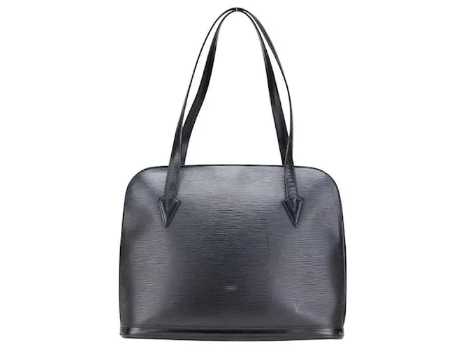 Borsa a Spalla Lussac Epi di Louis Vuitton Nero