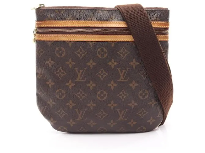 Borsa a Spalla Pochette Bosphore Monogram Louis Vuitton Metallico Bronzo
