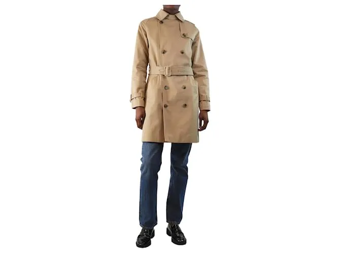 Apc Trench coat neutro doppiopetto - taglia UK 6