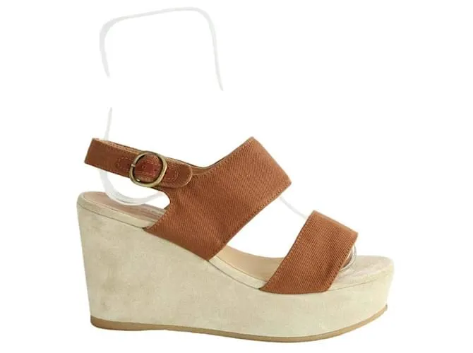 Apc Tacchi in camoscio Marrone