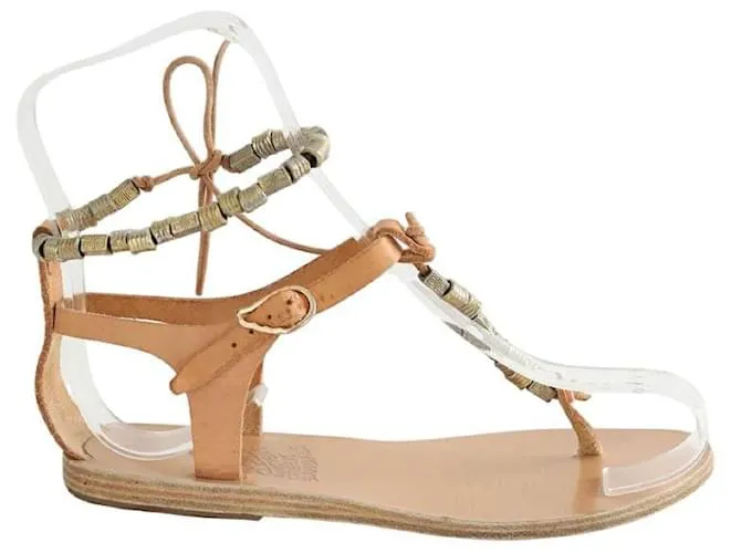 Ancient Greek Sandals Sandali in pelle Beige