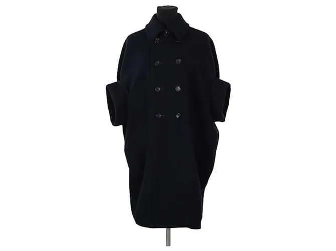 Comme Des Garcons Cappotto di lana Blu