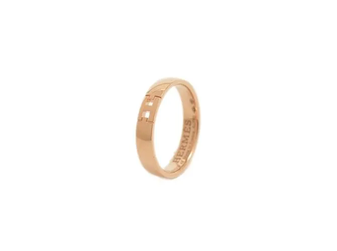 Ring Hermès Anello nuziale Hermes Ever Hercules in oro rosa 18K D'oro