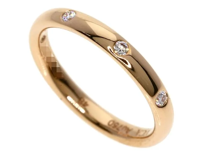 Anello in oro rosa 18K con diamanti Van Cleef & Arpels