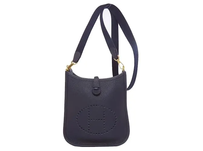 Borsa a spalla TPM Evelyn di Hermès Blu navy