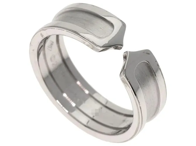 Anello Cartier C2 SM #58 in oro bianco 18K