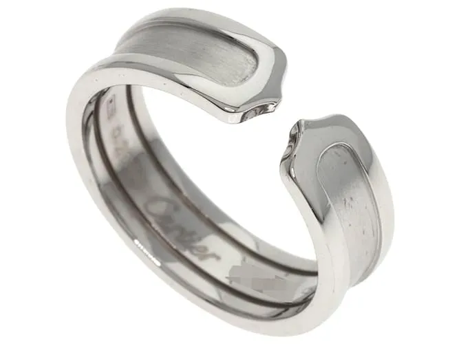 Anello Cartier C2 SM #59 in oro bianco 18K
