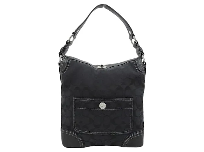 Borsa a Spalla Coach Signature One Nera Nero