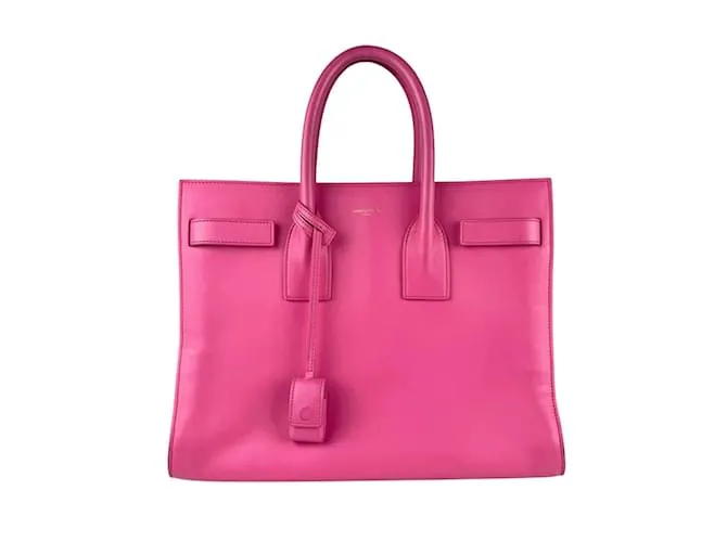 Borsa a mano Saint Laurent Sac de Jour Rosa
