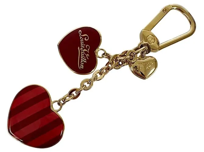 Portachiavi Monogram Louis Vuitton Rosso Monogramma