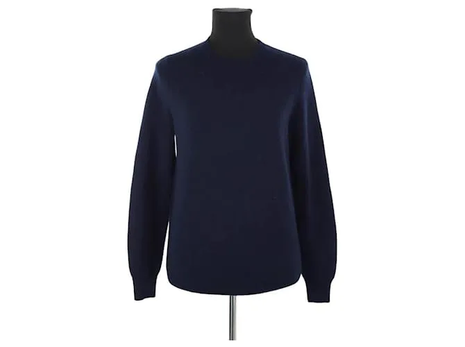 Eres Maglione di lana blu