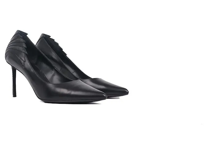 CELINE - Décolleté in pelle nera Céline (taglia 37) Nero