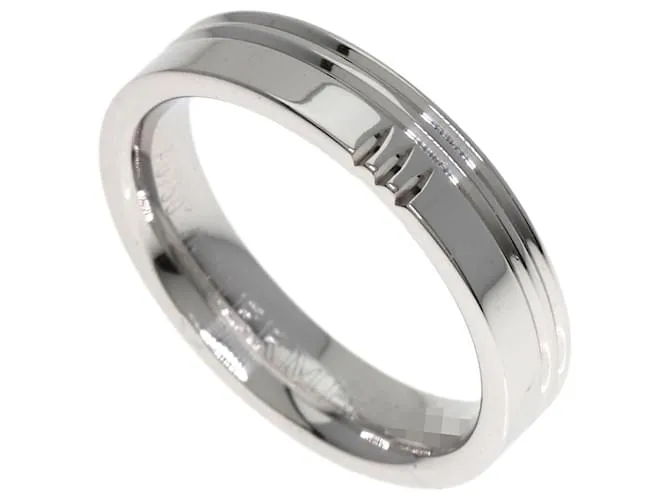 Anello Hermes Hermès Alliance Kelly #46 in oro bianco 18K