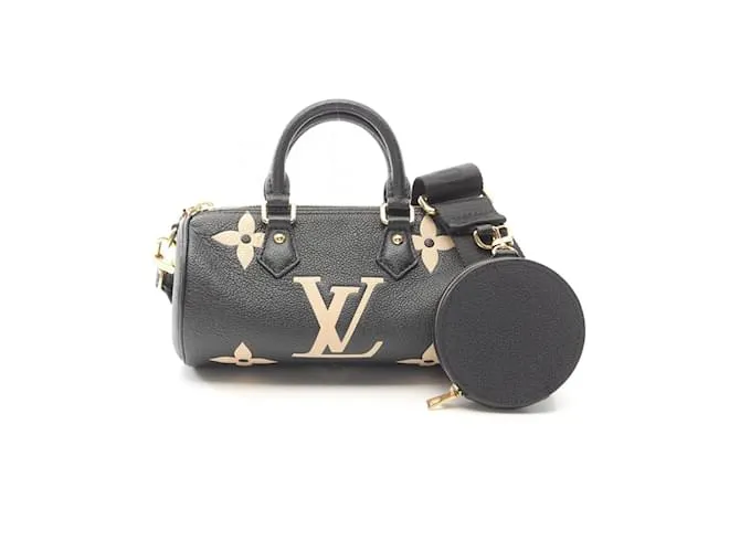 Borsa a mano Papillon BB Louis Vuitton Nero