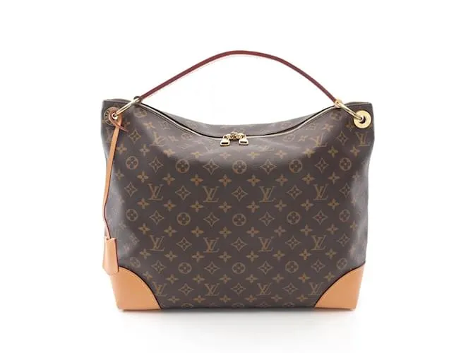 Borsa a Spalla Berry MM Louis Vuitton Marrone