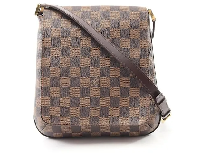 Borsa a spalla Musette Salsa con tracolla lunga Louis Vuitton Marrone