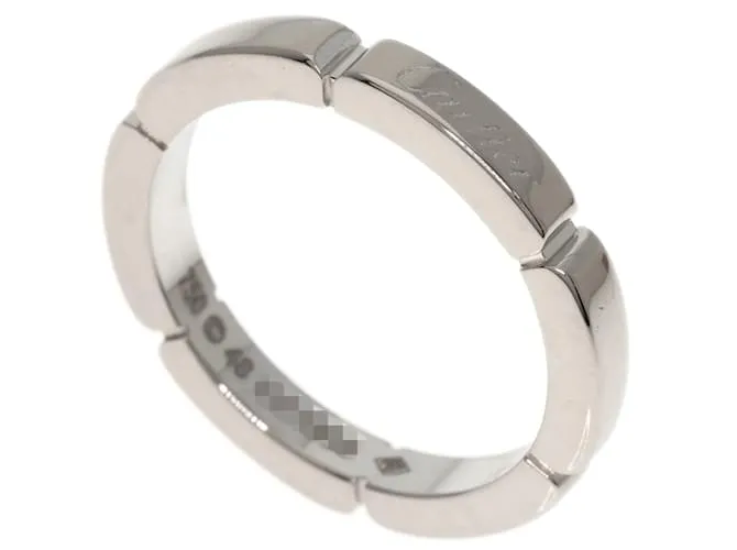 Anello Cartier Maillon Panthère #48 in oro bianco 18K