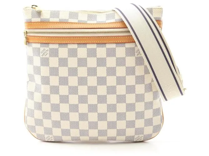 Borsa a Spalla Pochette Bosphore Louis Vuitton Bianco