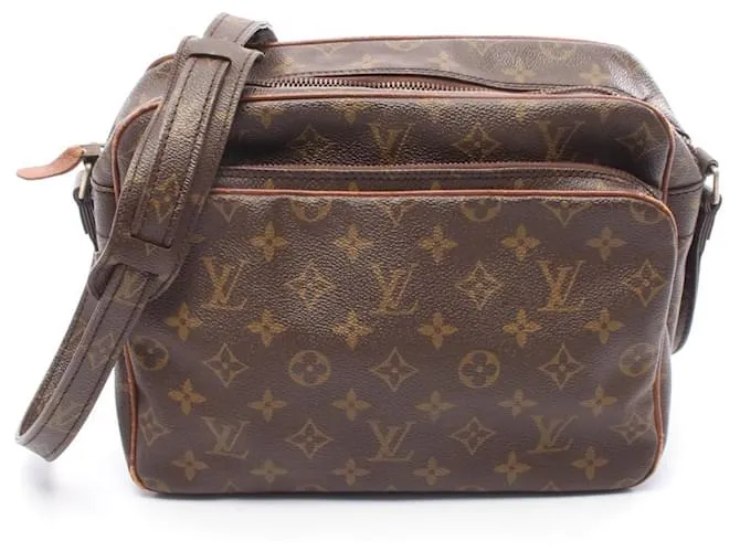 Borsa a Spalla Nile di Louis Vuitton Marrone Monogramma