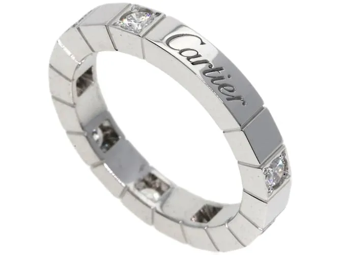 Anello Cartier Lanier Mezzo Diamante in Oro Bianco 18K