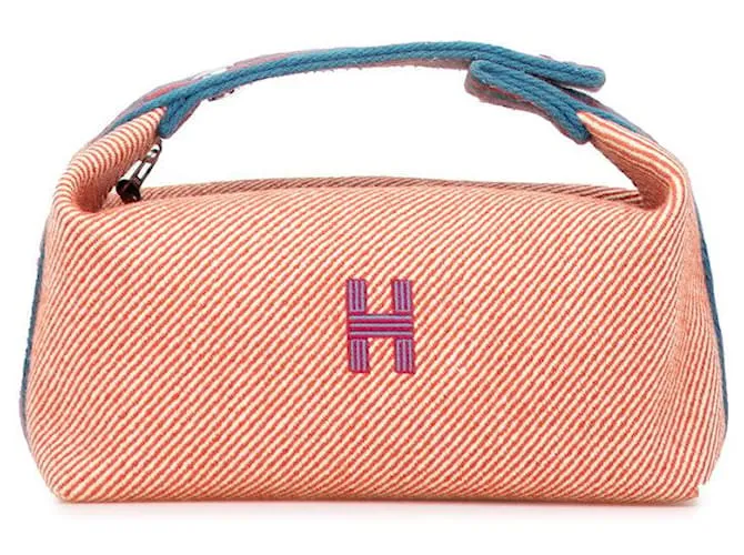 Borsa Hermès Bride a Brac Toile H Rosso