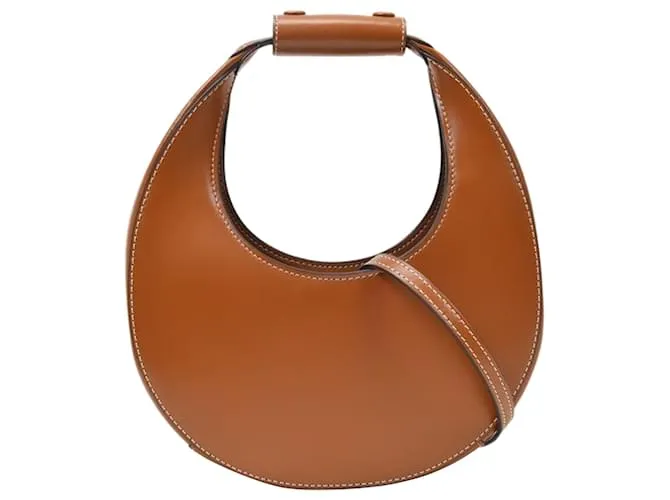 Mini borsa Moon - Staud - Tan - Pelle Marrone