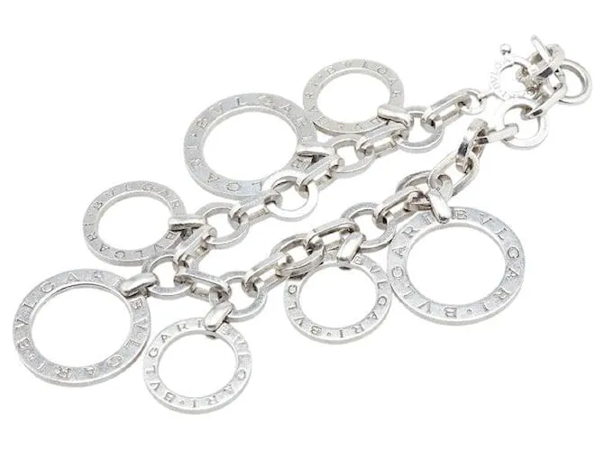 Bracciale Bvlgari Bulgari Bulgari SV925 Taglia 19 Argento Metallico