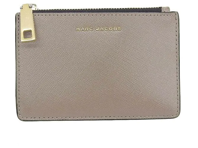 Autre Marque MARC BY MARC JACOBS Portamonete in Pelle Portachiavi Marrone