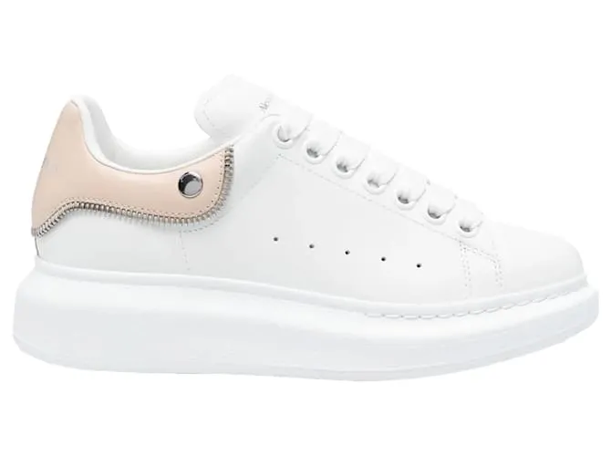 Sneakers in pelle oversize Alexander McQueen Bianco