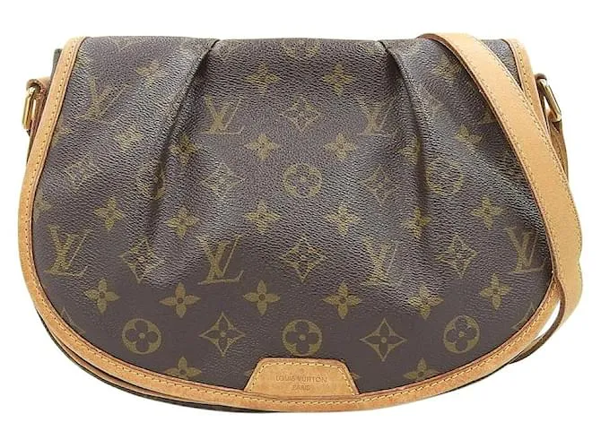 Borsa a Spalla Monogram Menilmontant PM M40474 di Louis Vuitton Marrone