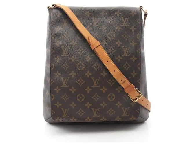 Borsa a Spalla Musette Louis Vuitton Marrone