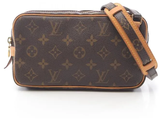 Borsa a Spalla Marly Bandouliere di Louis Vuitton Marrone