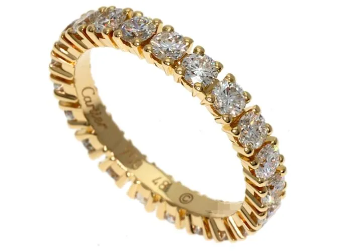 Anello in diamante eternità totale Cartier Destine
