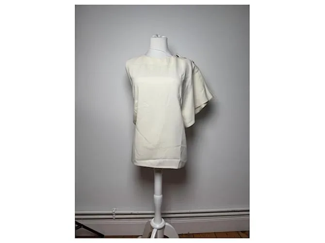 Top Vintage Marni Bianco 38/M Beige